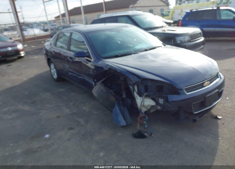 2008 CHEVROLET IMPALA LT VIN: 2G1WT58N881337247