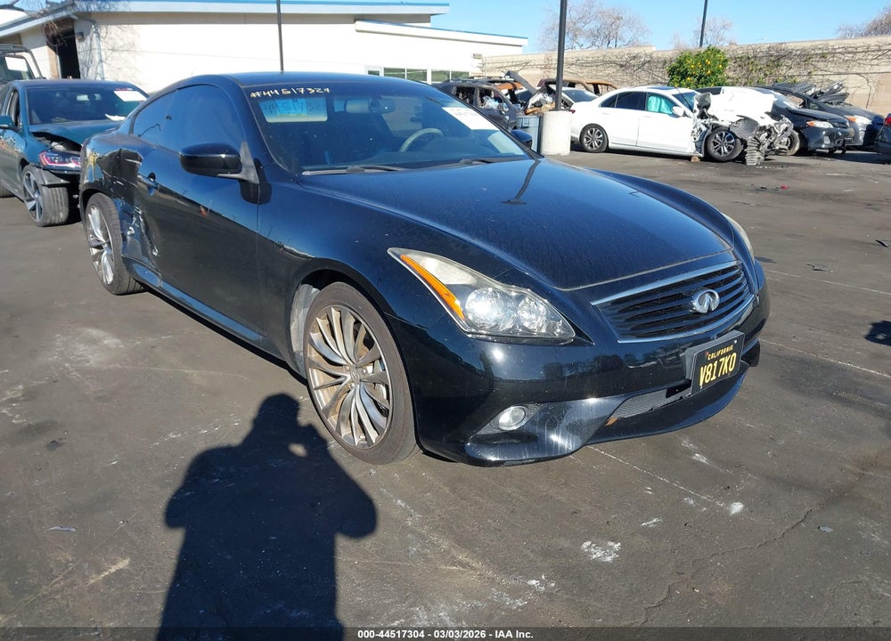 2012 INFINITI G37 JOURNEY VIN: JN1CV6EK6CM423595