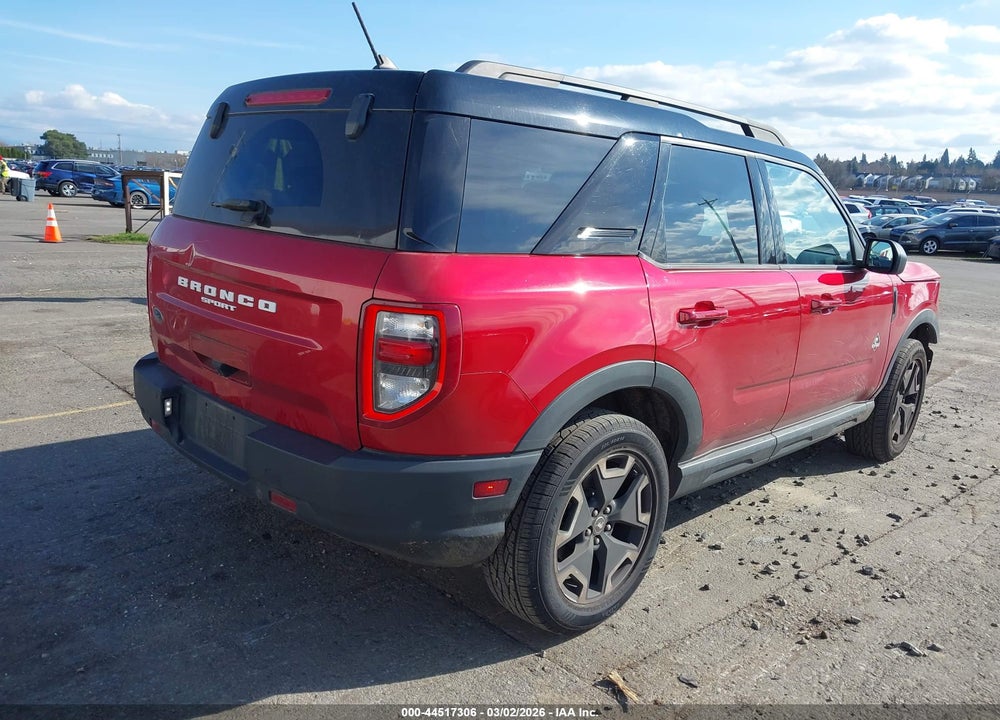 2021 FORD BRONCO SPORT OUTER BANKS VIN: 3FMCR9C6XMRA93604