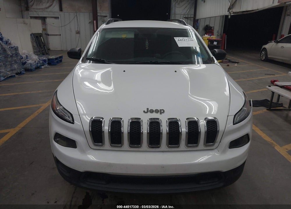 2016 JEEP CHEROKEE SPORT VIN: 1C4PJMAB1GW156333