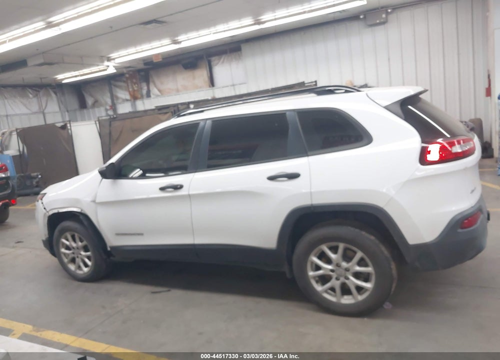 2016 JEEP CHEROKEE SPORT VIN: 1C4PJMAB1GW156333