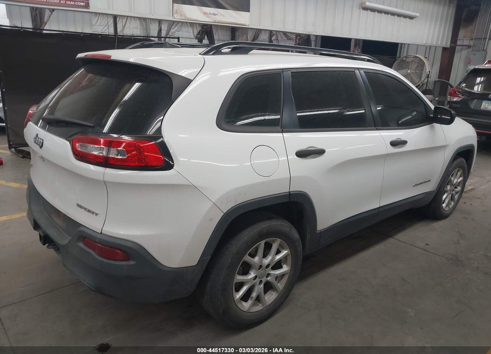 2016 JEEP CHEROKEE SPORT VIN: 1C4PJMAB1GW156333