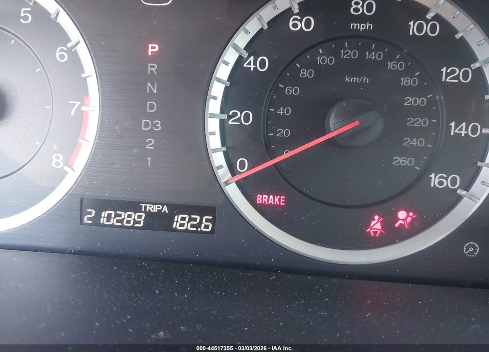 2012 HONDA ACCORD 2.4 SE VIN: 1HGCP2F68CA138949