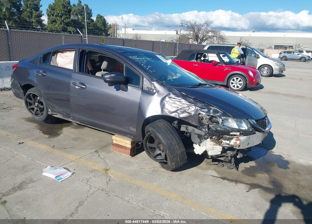 2015 HONDA CIVIC EX VIN: 19XFB2F87FE212388