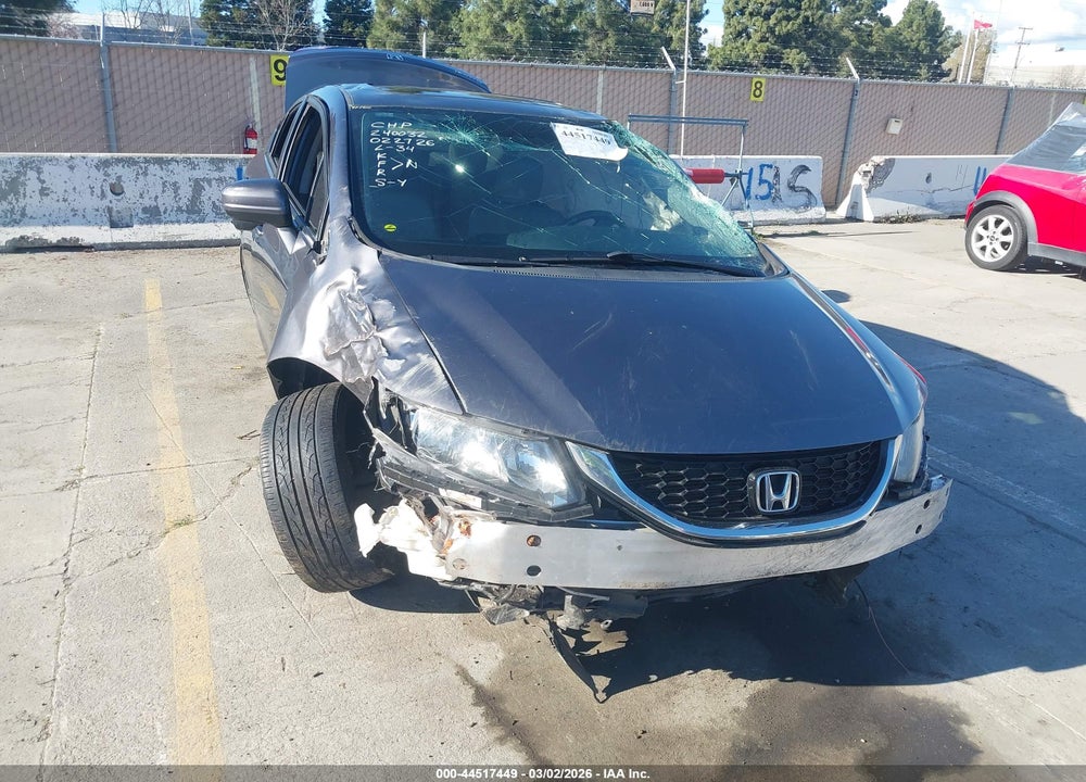 2015 HONDA CIVIC EX VIN: 19XFB2F87FE212388