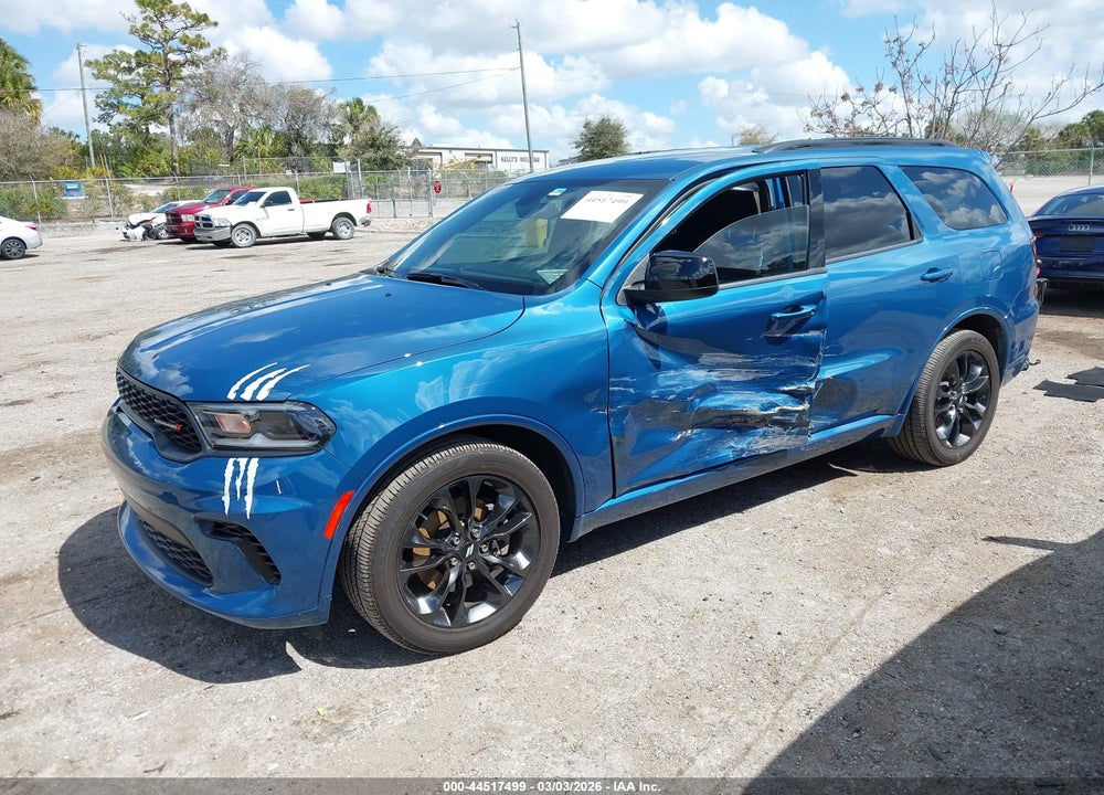 2025 DODGE DURANGO GT RWD VIN: 1C4RDHDG8SC506758