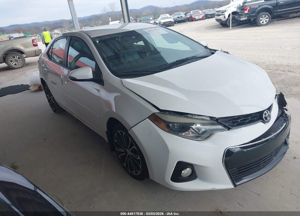 2016 TOYOTA COROLLA S PLUS VIN: 2T1BURHE8GC485148