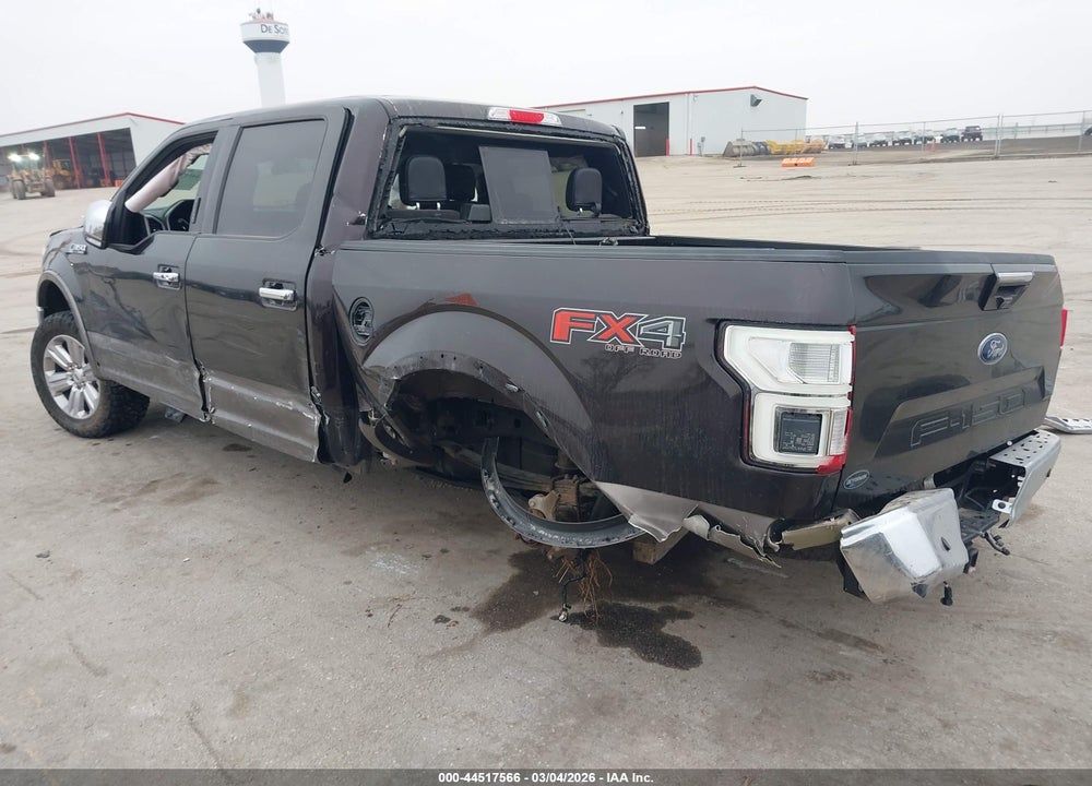 2018 FORD F-150 LARIAT VIN: 1FTEW1EG8JFE65835