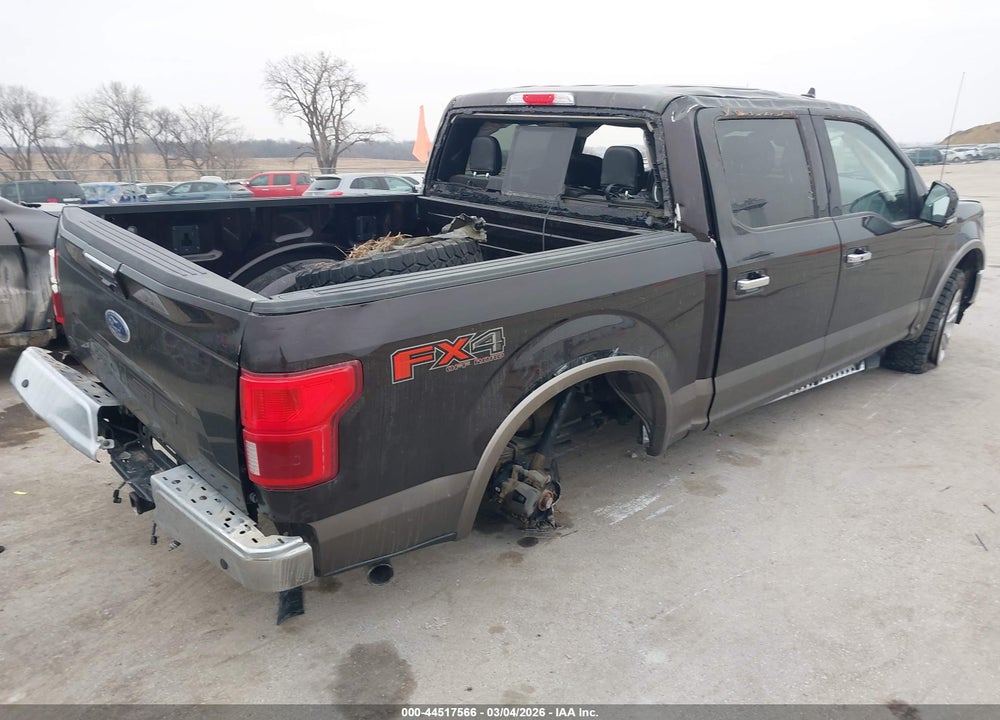 2018 FORD F-150 LARIAT VIN: 1FTEW1EG8JFE65835