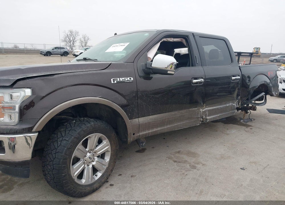 2018 FORD F-150 LARIAT VIN: 1FTEW1EG8JFE65835