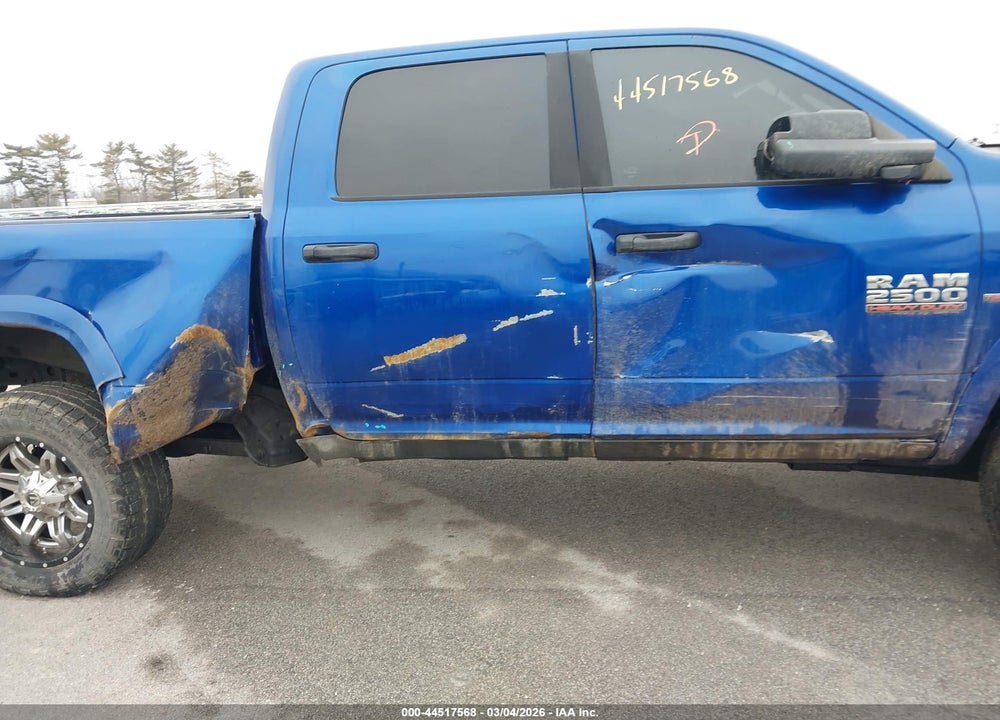 2017 RAM 2500 SLT VIN: 3C6UR5DL8HG648466