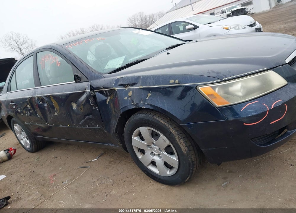 2008 HYUNDAI SONATA GLS VIN: 5NPET46C18H327950