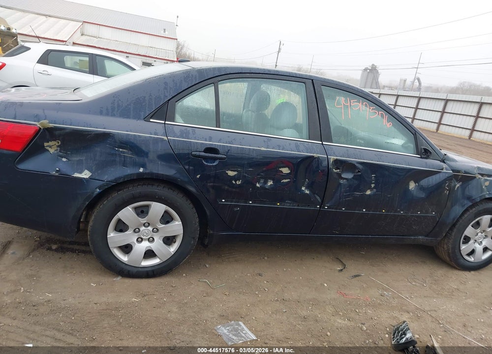 2008 HYUNDAI SONATA GLS VIN: 5NPET46C18H327950