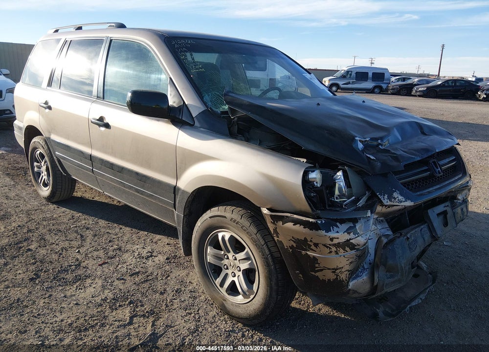 2004 HONDA PILOT EX VIN: 2HKYF18414H577515