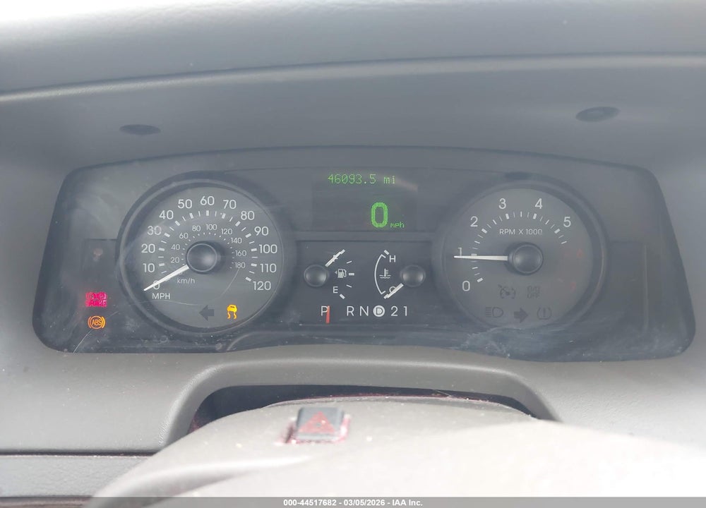 2009 MERCURY GRAND MARQUIS LS (FLEET ONLY) VIN: 2MEHM75V99X611405