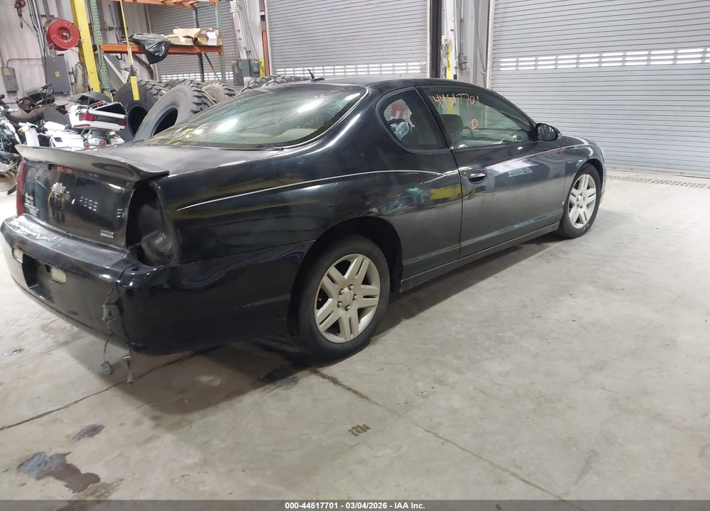 2007 CHEVROLET MONTE CARLO LT VIN: 2G1WK15K579193534