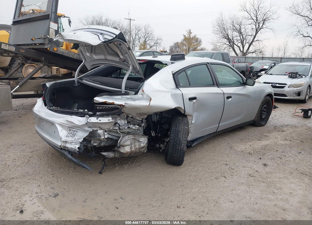 2022 DODGE CHARGER POLICE AWD VIN: 2C3CDXKG7NH244871