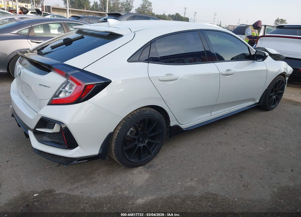 2021 HONDA CIVIC SPORT VIN: SHHFK7H44MU426574