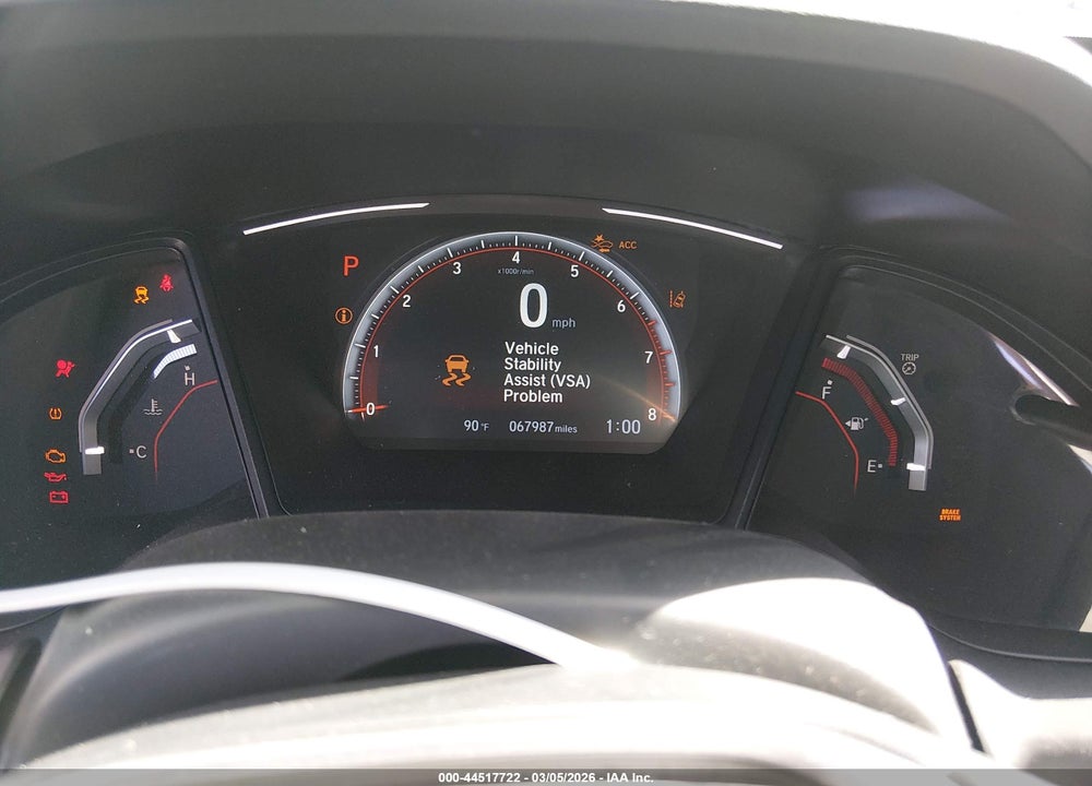 2021 HONDA CIVIC SPORT VIN: SHHFK7H44MU426574