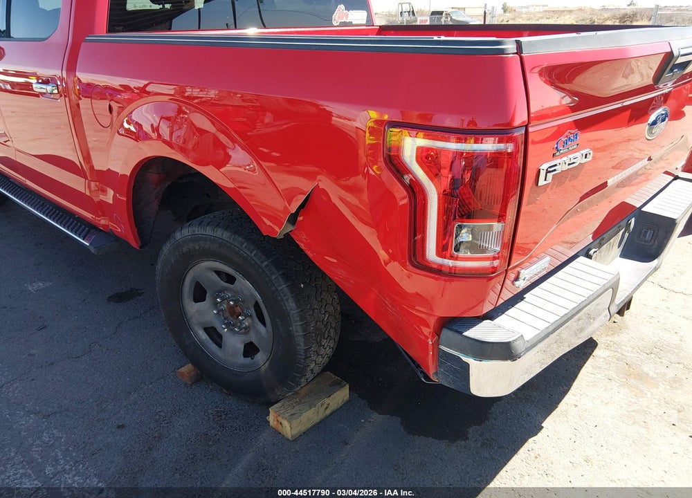 2015 FORD F-150 XLT VIN: 1FTEW1C81FKD77851