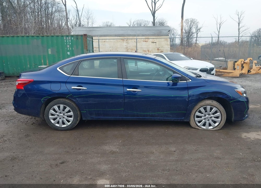 2019 NISSAN SENTRA S VIN: 3N1AB7AP9KY356882