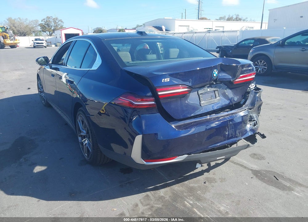 2025 BMW I5 XDRIVE40 VIN: WBY13HG02SCU73043