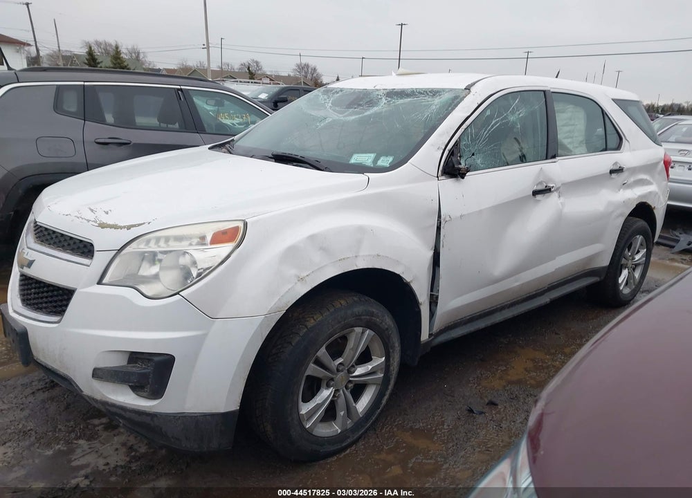 2012 CHEVROLET EQUINOX LS VIN: 2GNALBEK9C6328294