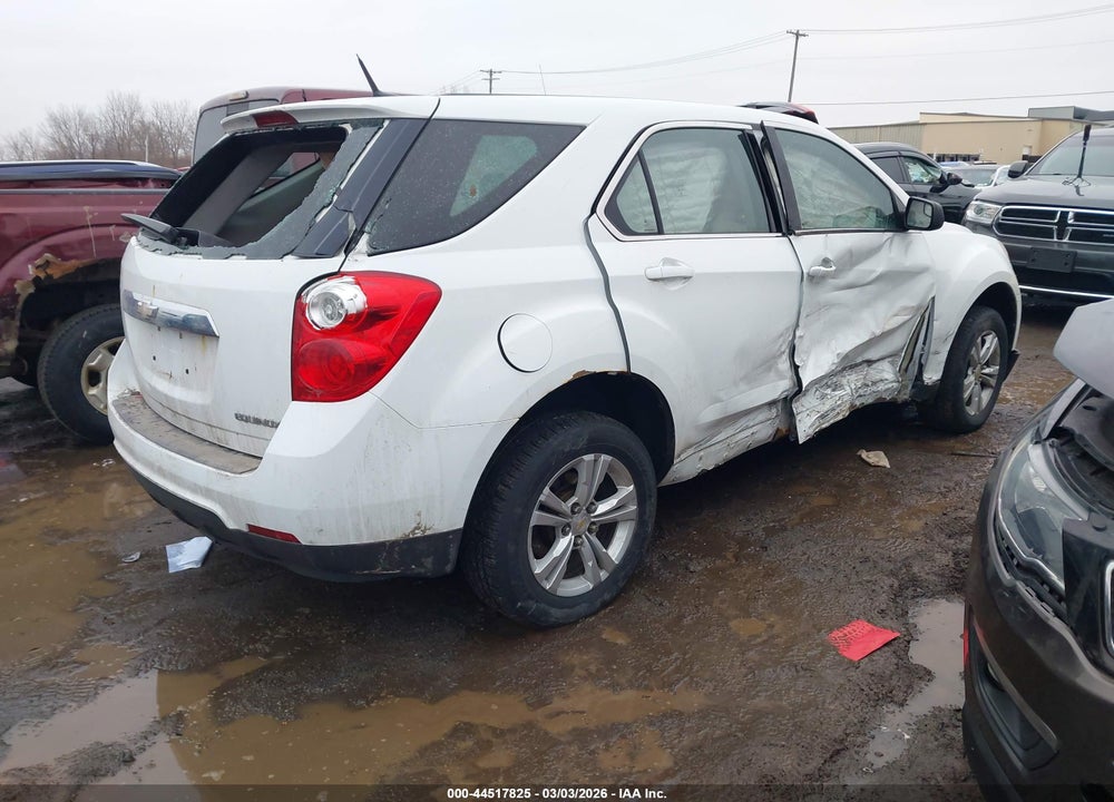2012 CHEVROLET EQUINOX LS VIN: 2GNALBEK9C6328294