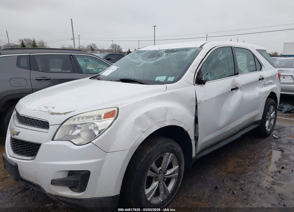 2012 CHEVROLET EQUINOX LS VIN: 2GNALBEK9C6328294