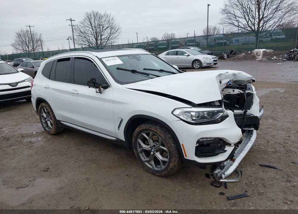 2020 BMW X3 XDRIVE30I VIN: 5UXTY5C06L9D58381