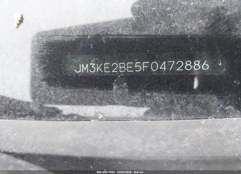 2015 MAZDA CX-5 SPORT VIN: JM3KE2BE5F0472886