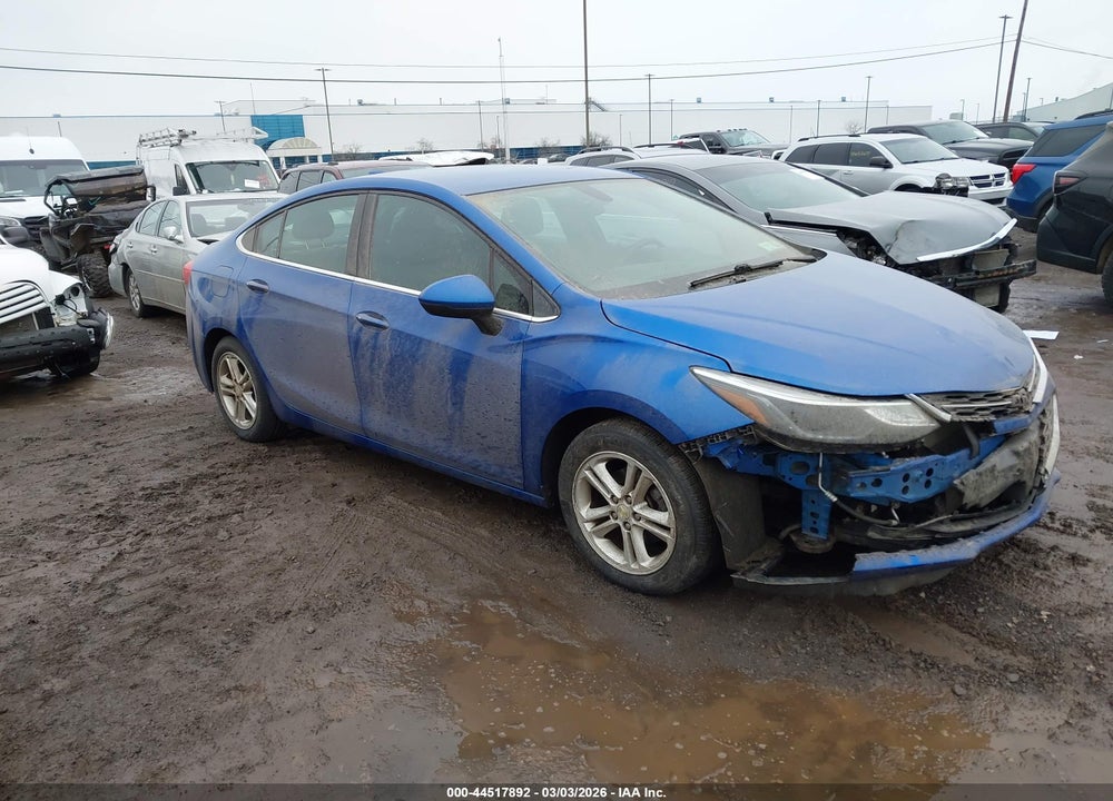 2016 CHEVROLET CRUZE LT AUTO VIN: 1G1BE5SM5G7289538