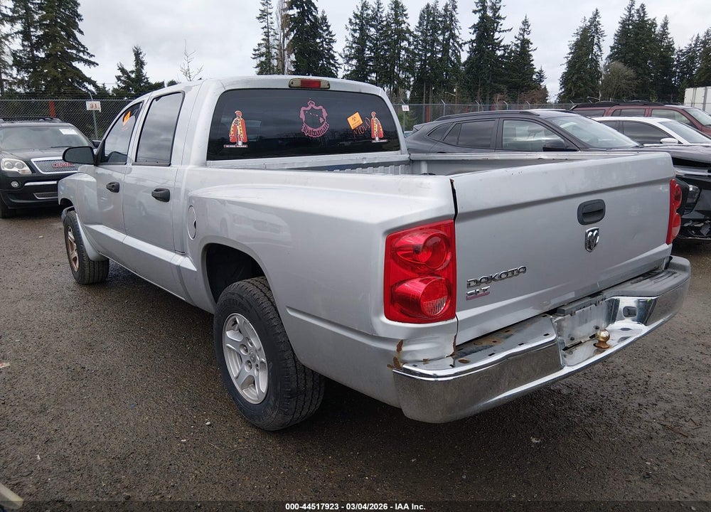 2006 DODGE DAKOTA SLT VIN: 1D7HE48K26S545461
