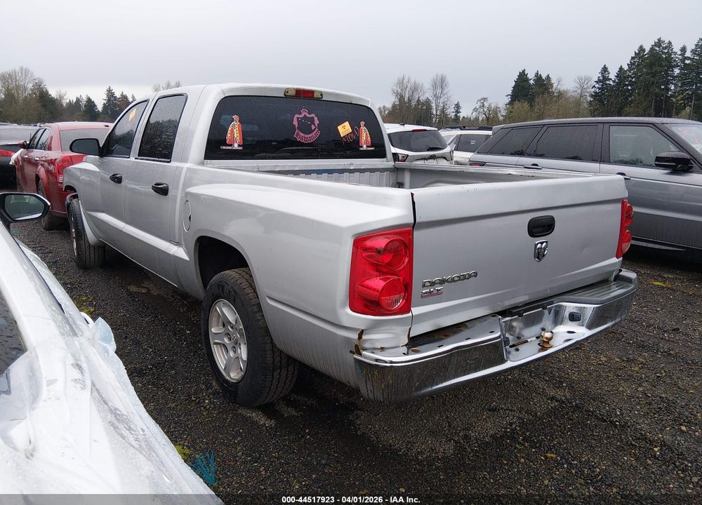 2006 DODGE DAKOTA SLT VIN: 1D7HE48K26S545461
