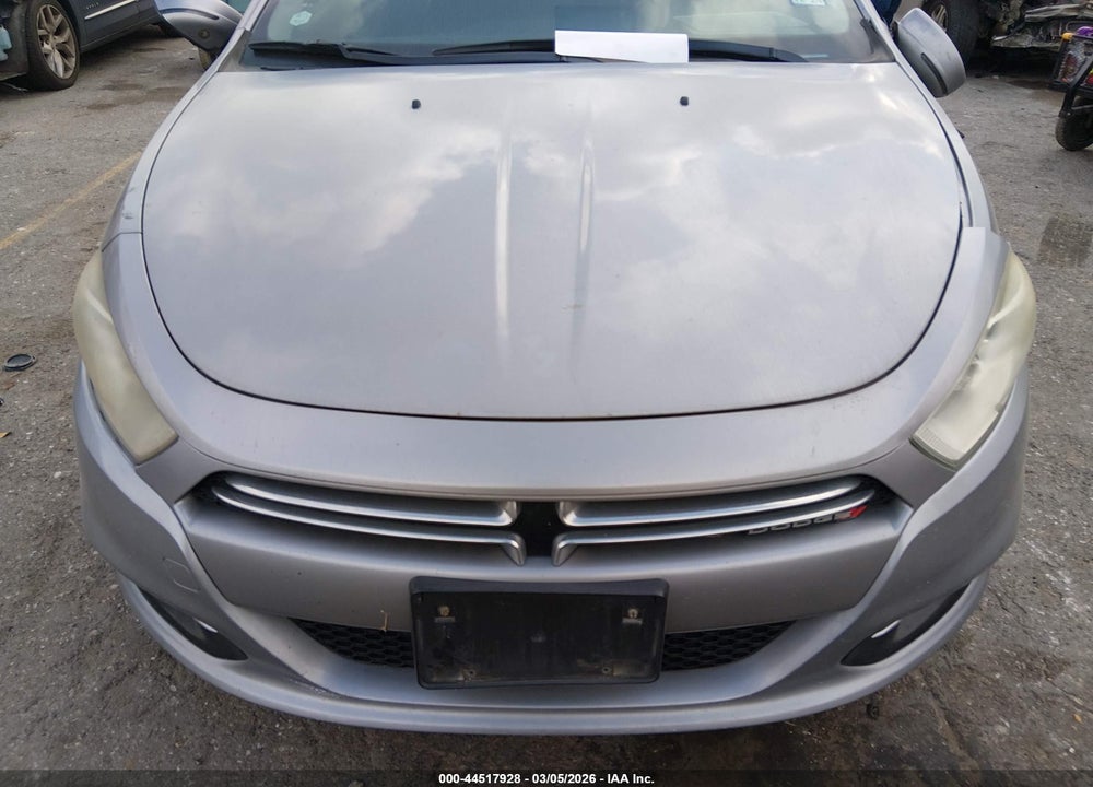 2015 DODGE DART LIMITED VIN: 1C3CDFCB9FD422789