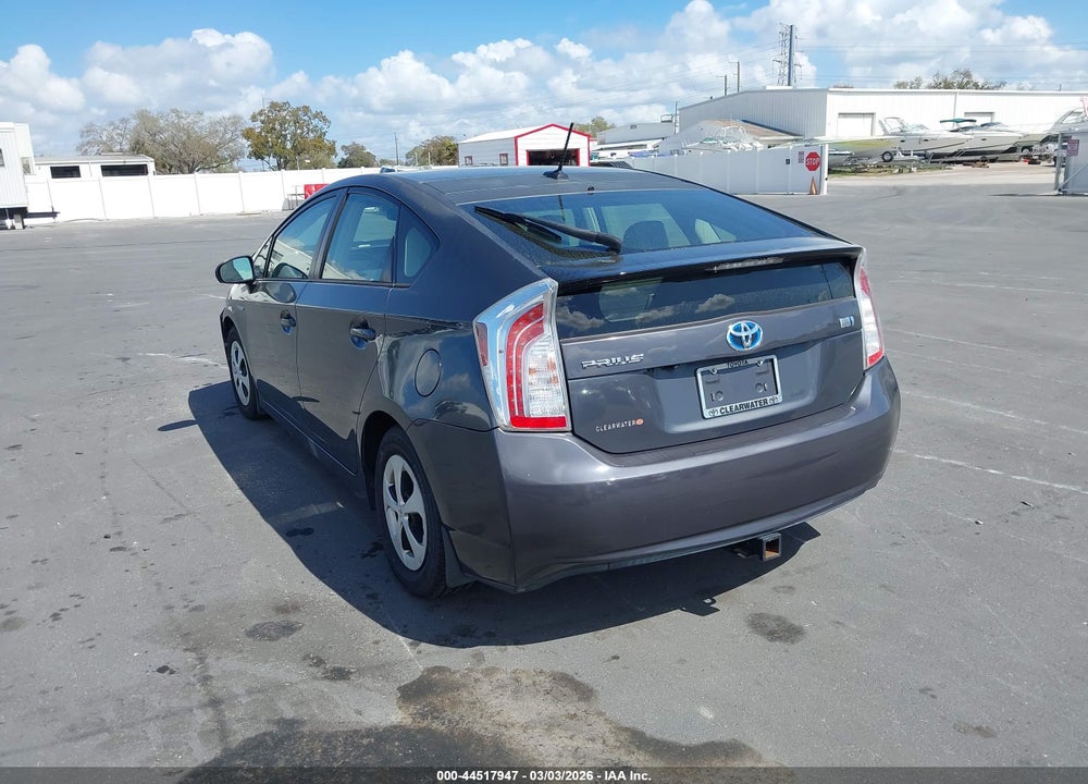 2012 TOYOTA PRIUS FOUR VIN: JTDKN3DU1C5378117