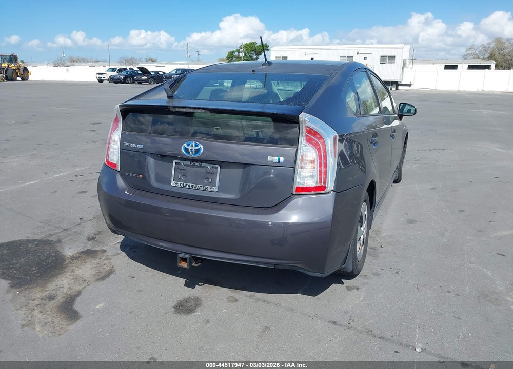 2012 TOYOTA PRIUS FOUR VIN: JTDKN3DU1C5378117