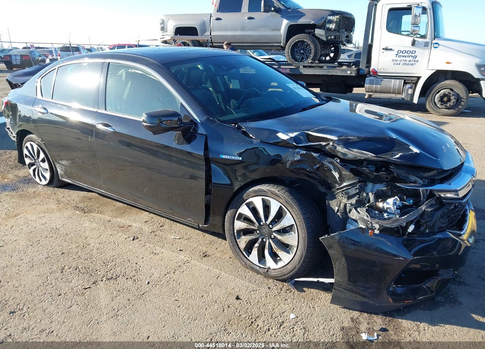 2017 HONDA ACCORD HYBRID EX-L VIN: JHMCR6F58HC014889