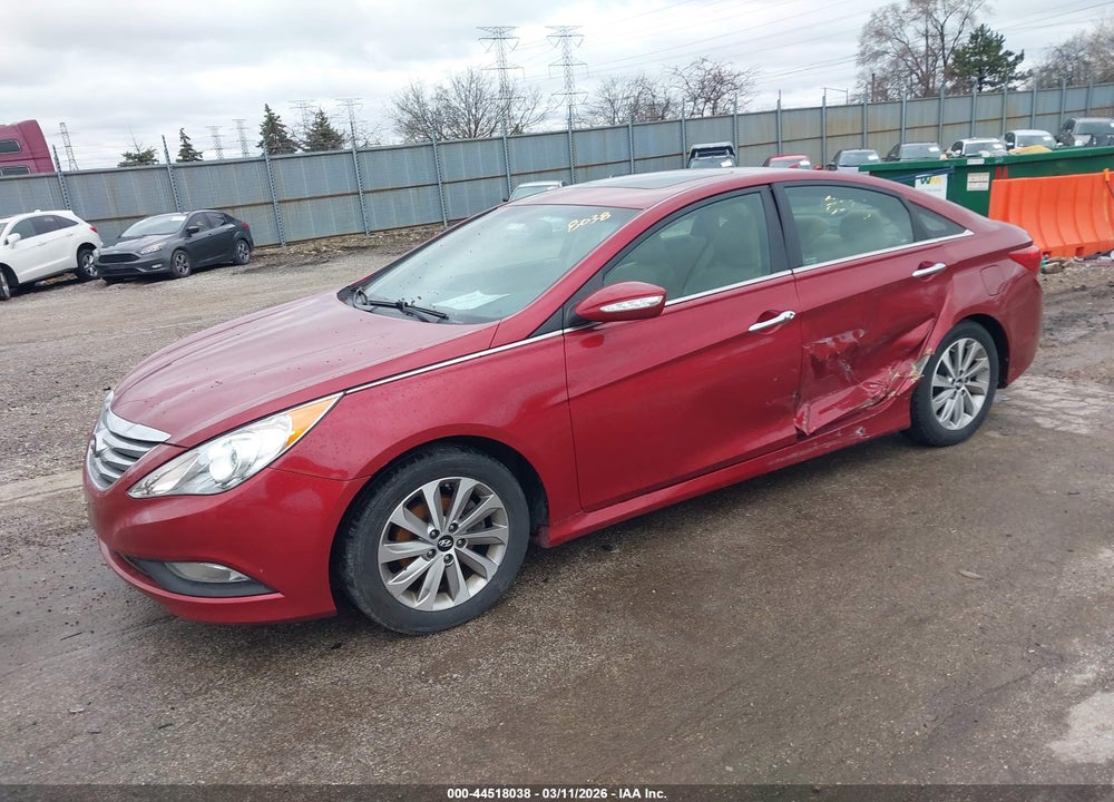 2014 HYUNDAI SONATA LIMITED 2.0T VIN: 5NPEC4ABXEH896970