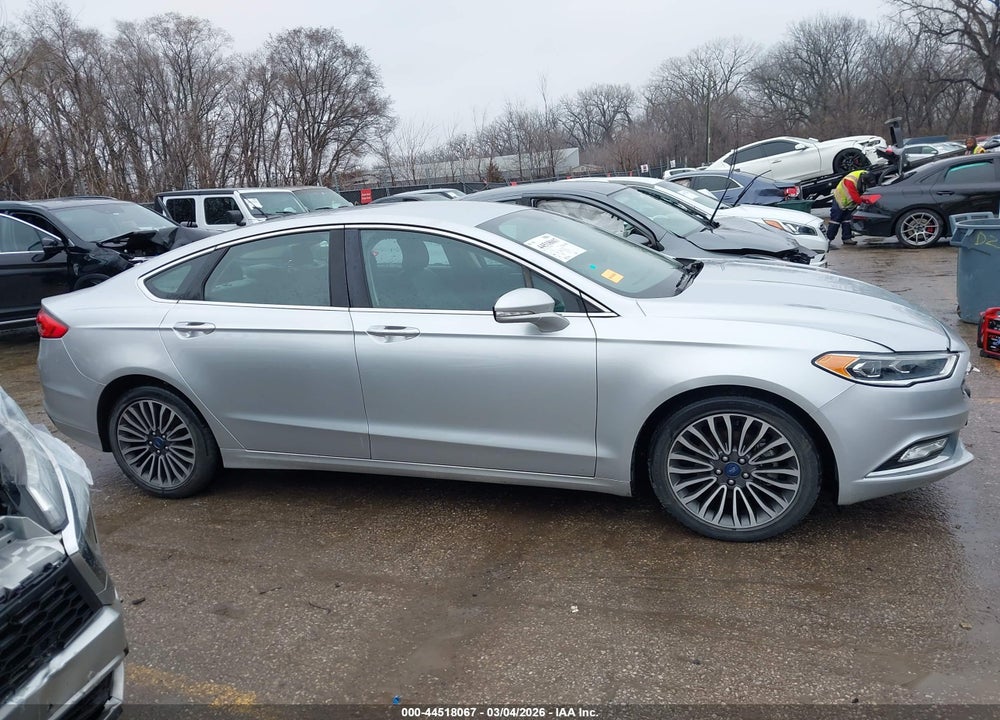 2017 FORD FUSION SE VIN: 3FA6P0T98HR412281