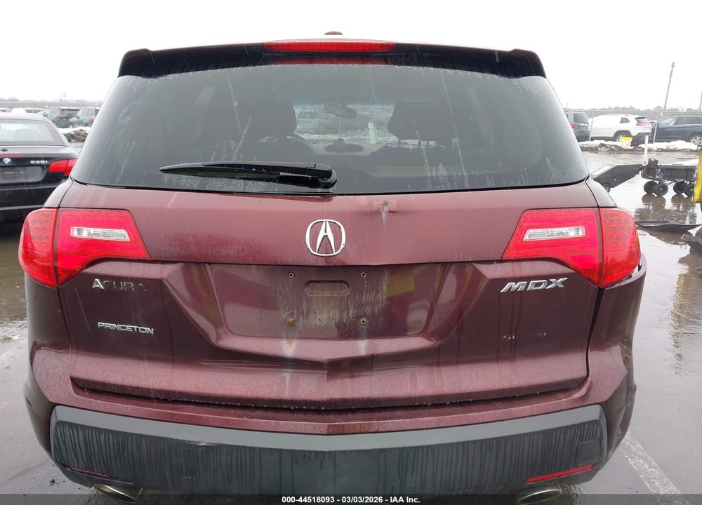 2009 ACURA MDX VIN: 2HNYD28269H513135