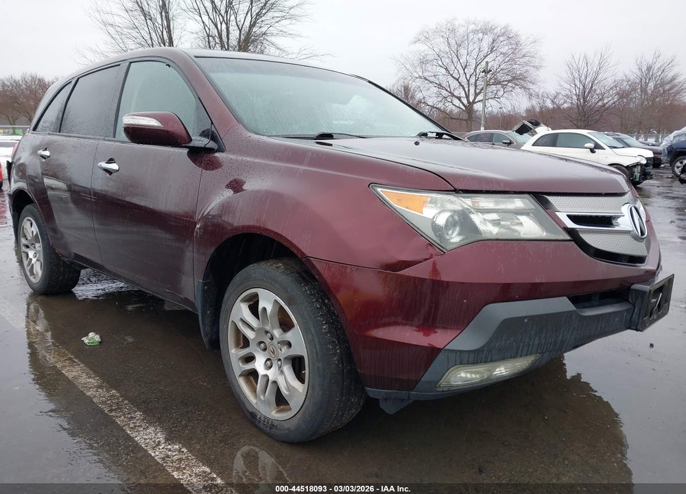 2009 ACURA MDX VIN: 2HNYD28269H513135