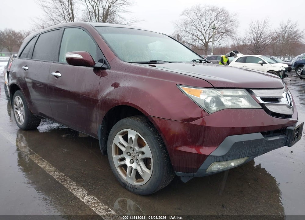 2009 ACURA MDX VIN: 2HNYD28269H513135