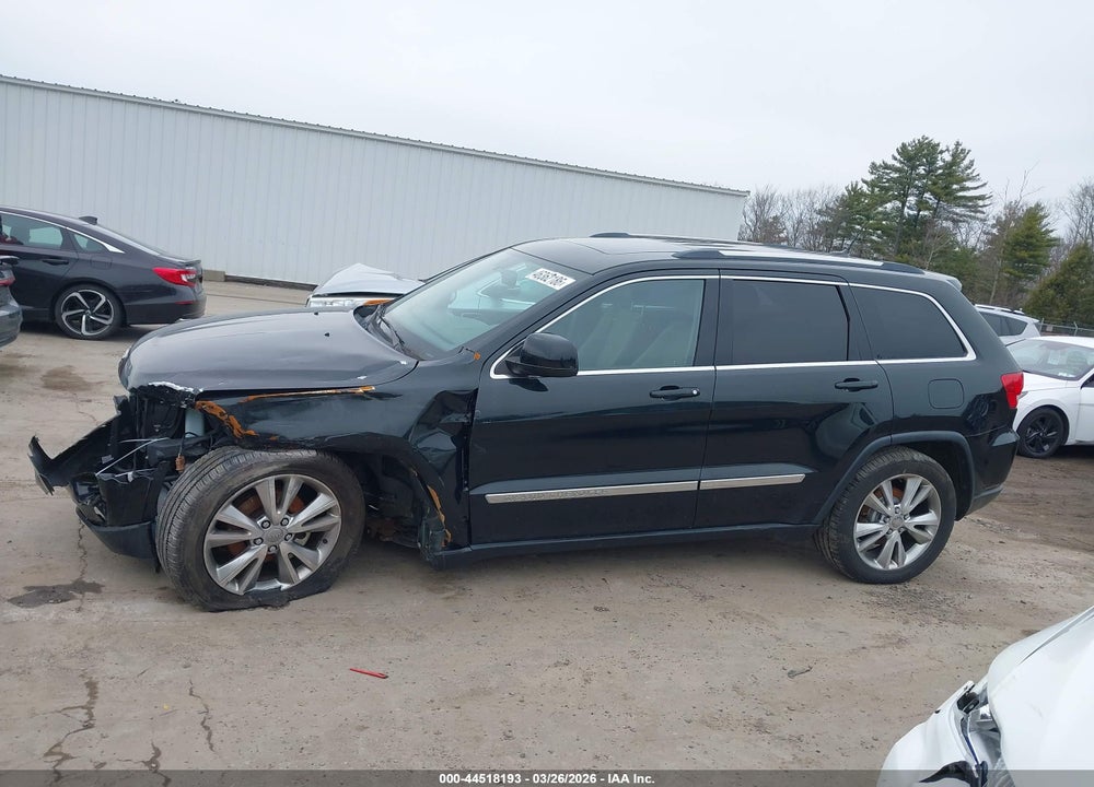 2013 JEEP GRAND CHEROKEE LAREDO VIN: 1C4RJFAG5DC618695