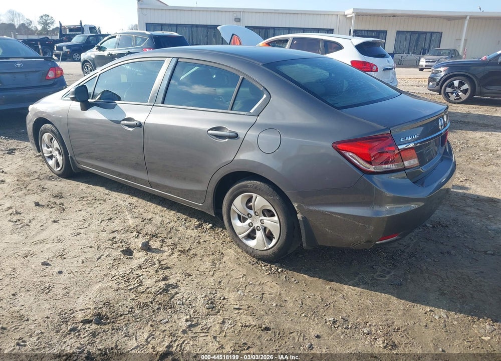 2013 HONDA CIVIC LX VIN: 2HGFB2F50DH519961