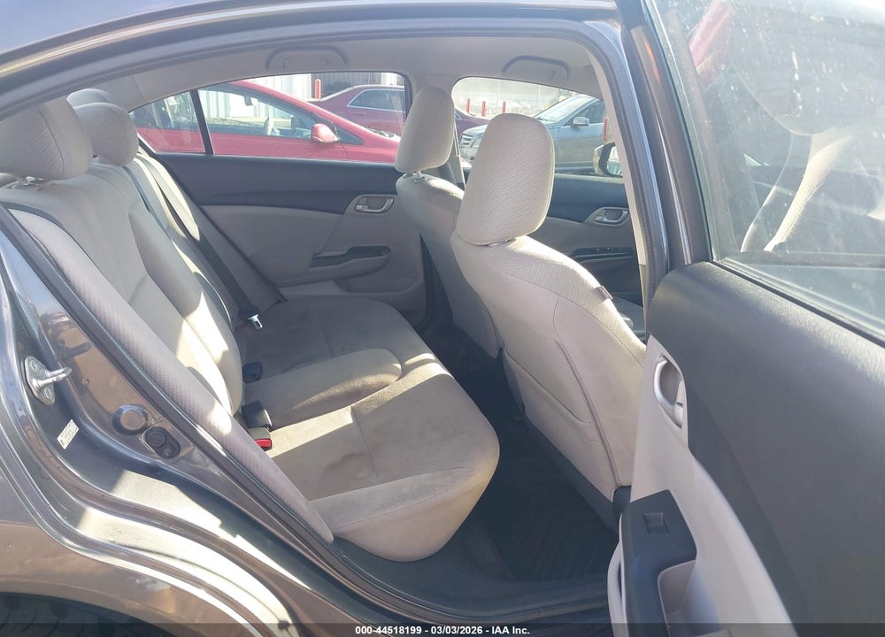2013 HONDA CIVIC LX VIN: 2HGFB2F50DH519961