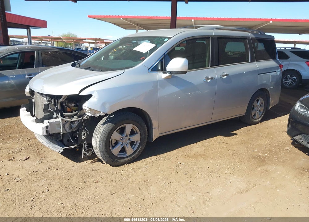 2014 NISSAN QUEST SV VIN: JN8AE2KP8E9108367