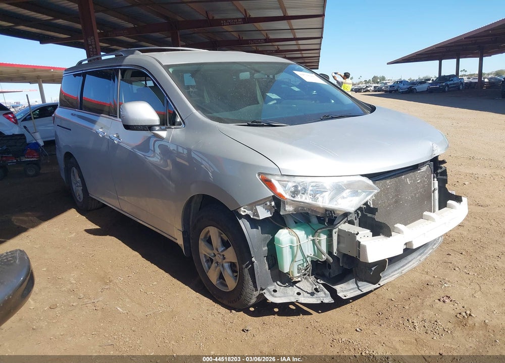 2014 NISSAN QUEST SV VIN: JN8AE2KP8E9108367