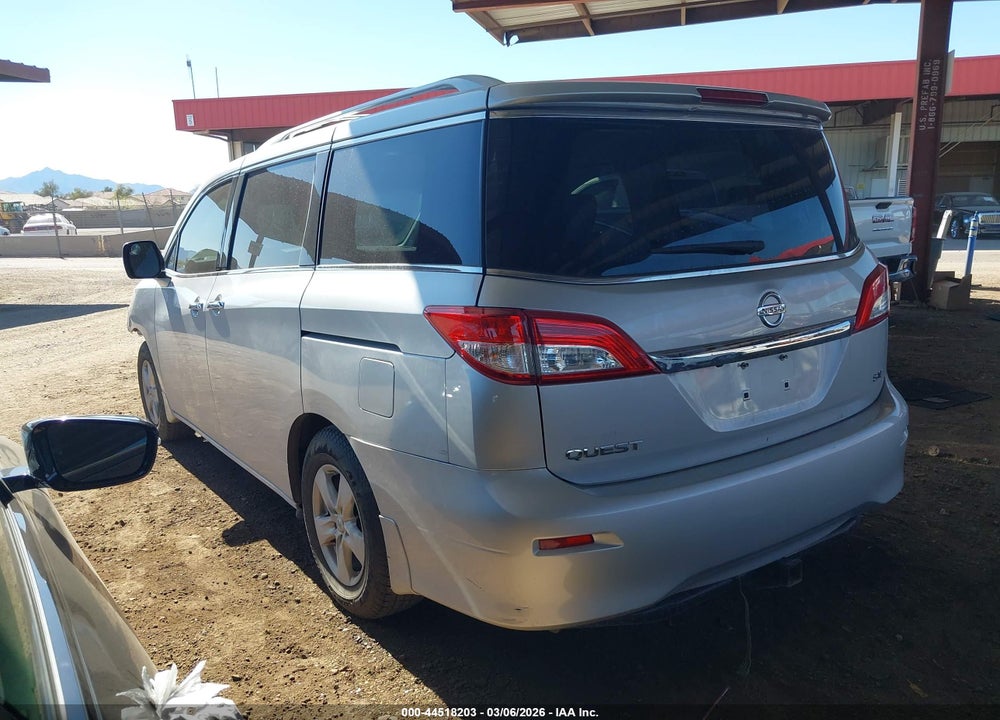 2014 NISSAN QUEST SV VIN: JN8AE2KP8E9108367