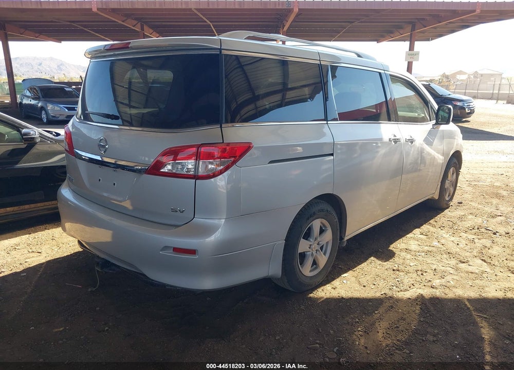 2014 NISSAN QUEST SV VIN: JN8AE2KP8E9108367